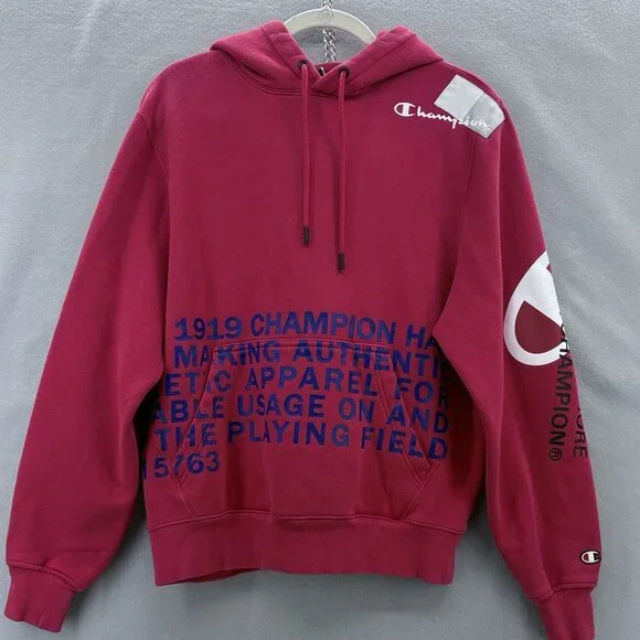 Champion Super Fleece 2.0 Behind The Label 1919 Hoodie Sweatshirt, Men's Medium - Picture 1 of 12